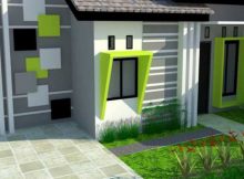 RUMAH DENGAN NUANSA CAT WARNA BARU